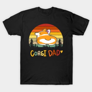 Corgi Dad  (17) T-Shirt